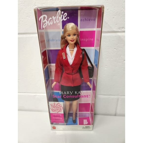 Barbie Other - NIB Mary Kay Star Consultant Mattel Barbie Doll, 2003, B2737, 40th Anniversary